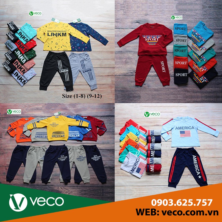 Xưởng may quần áo trẻ em xuất khẩu giá sỉ Veco